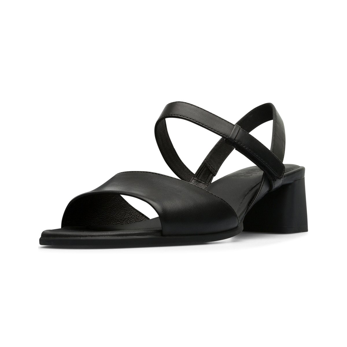 Sandales Katie cuir noir, CAMPER