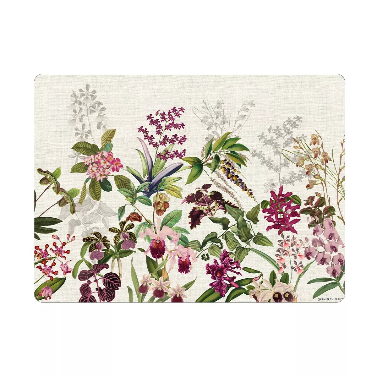 Set vinyle PARFUM D'ORCHIDEE grege, GARNIER THIEBAUT