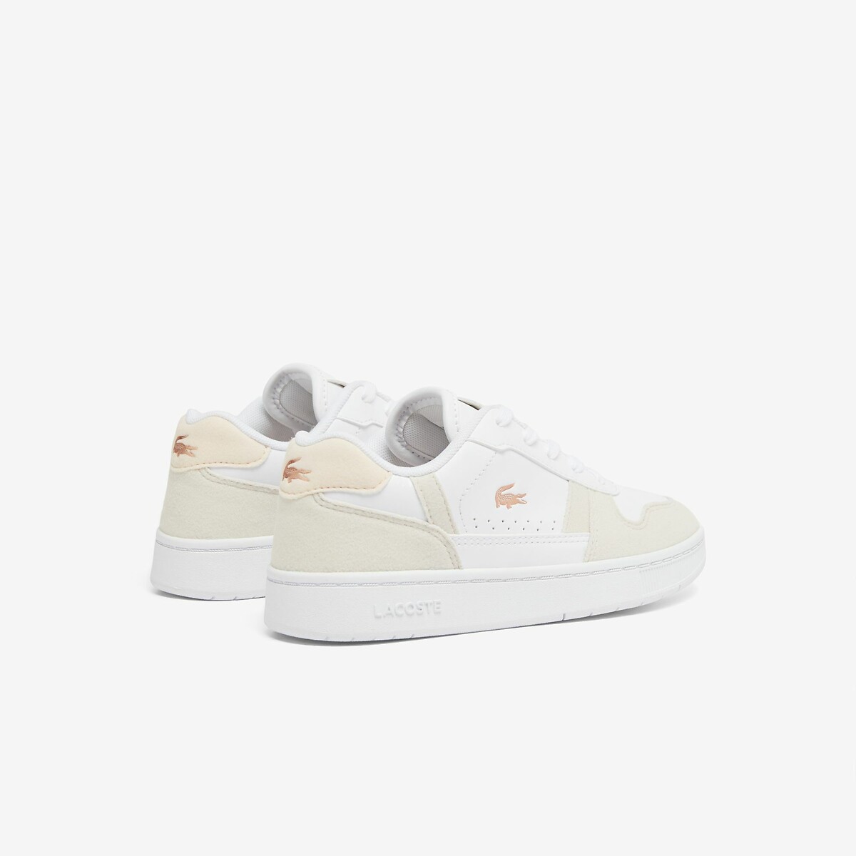 Kids T Clip Set Low Top Trainers beige, LACOSTE
