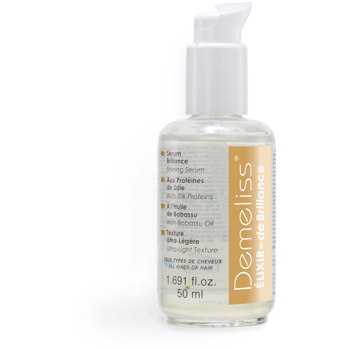 Soin Demeliss sérum de brillance 50ml couleur unique, SAINT ALGUE
