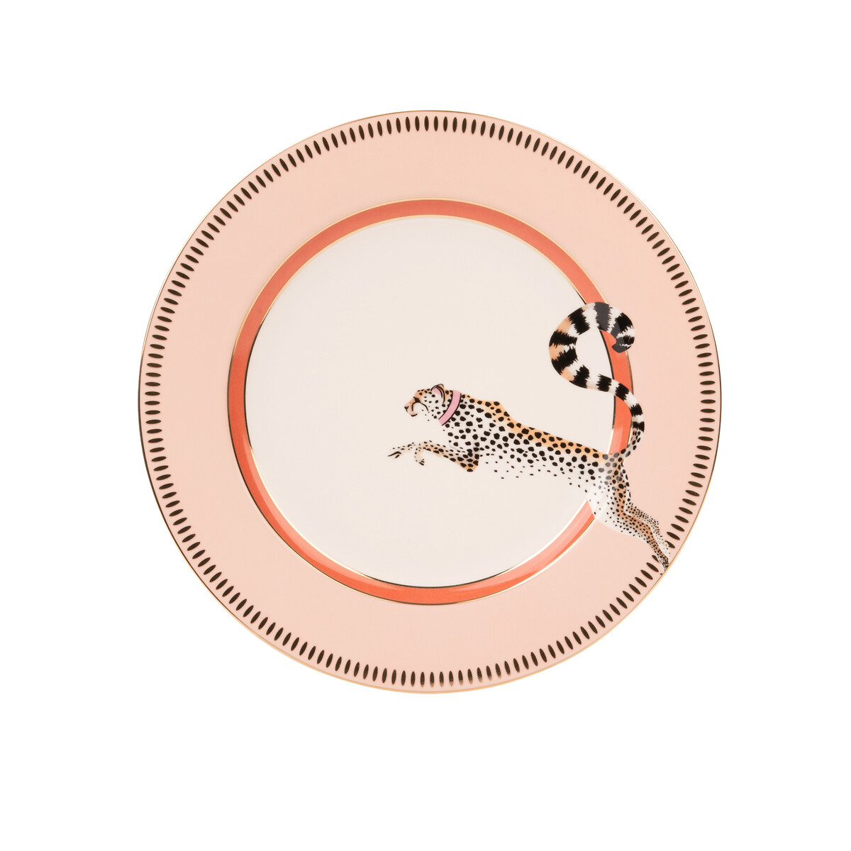 Set of 4 Animal Dinner Plates multi-coloured, YVONNE ELLEN