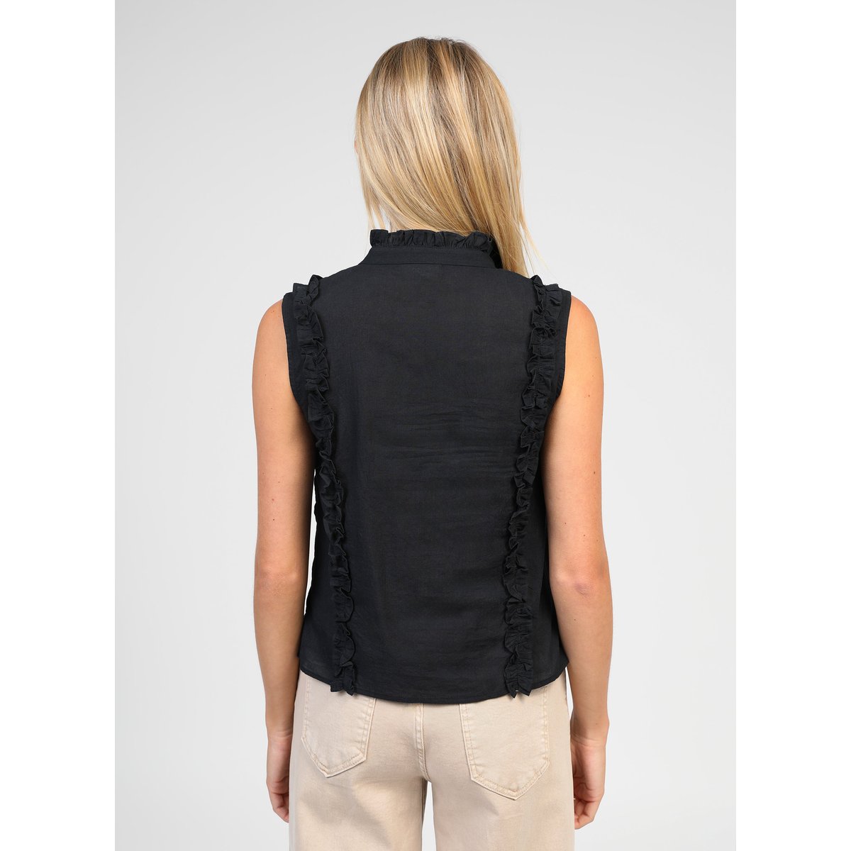 Chemise SLOANE noir, AN'GE