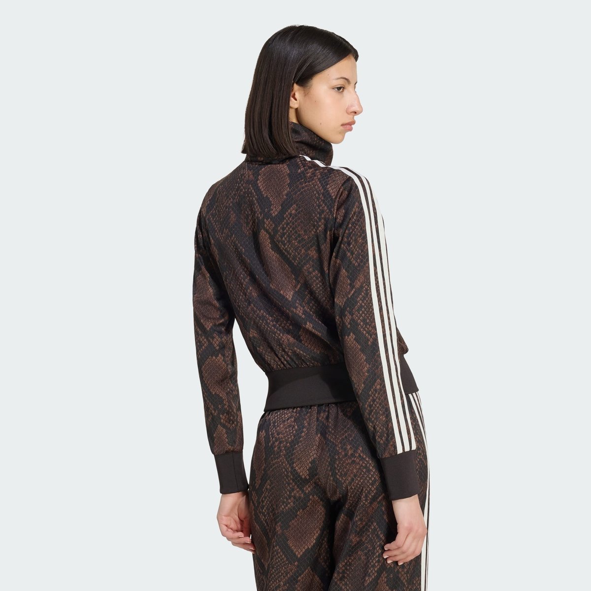 Veste De Survêtement Satin Imprimé Serpent Firebird Veste De Survêtement Satin Imprimé Serpent Firebird earth strata / aurora coffee, adidas Originals