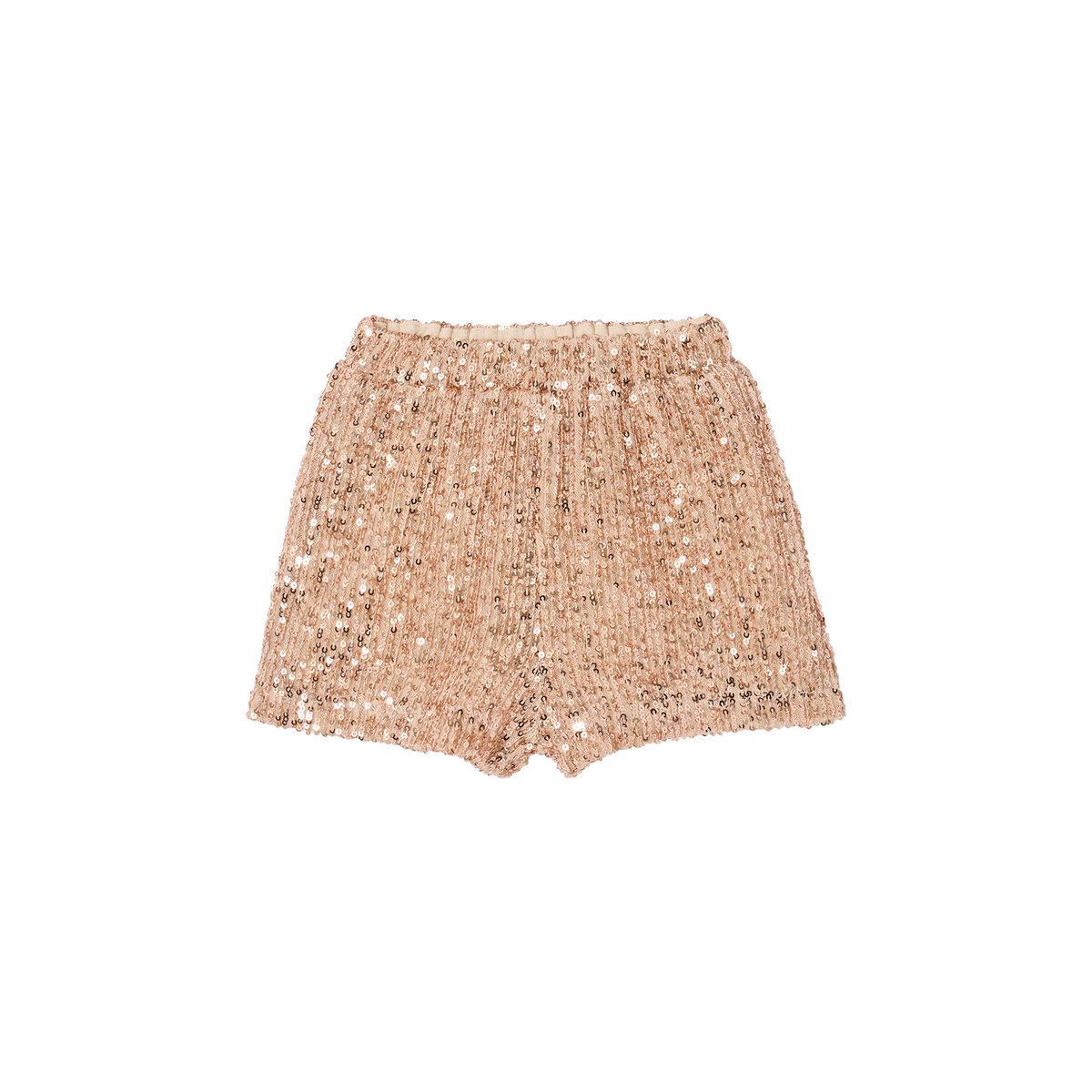 Ensemble bébé noël sweat short à sequins or, VERTBAUDET