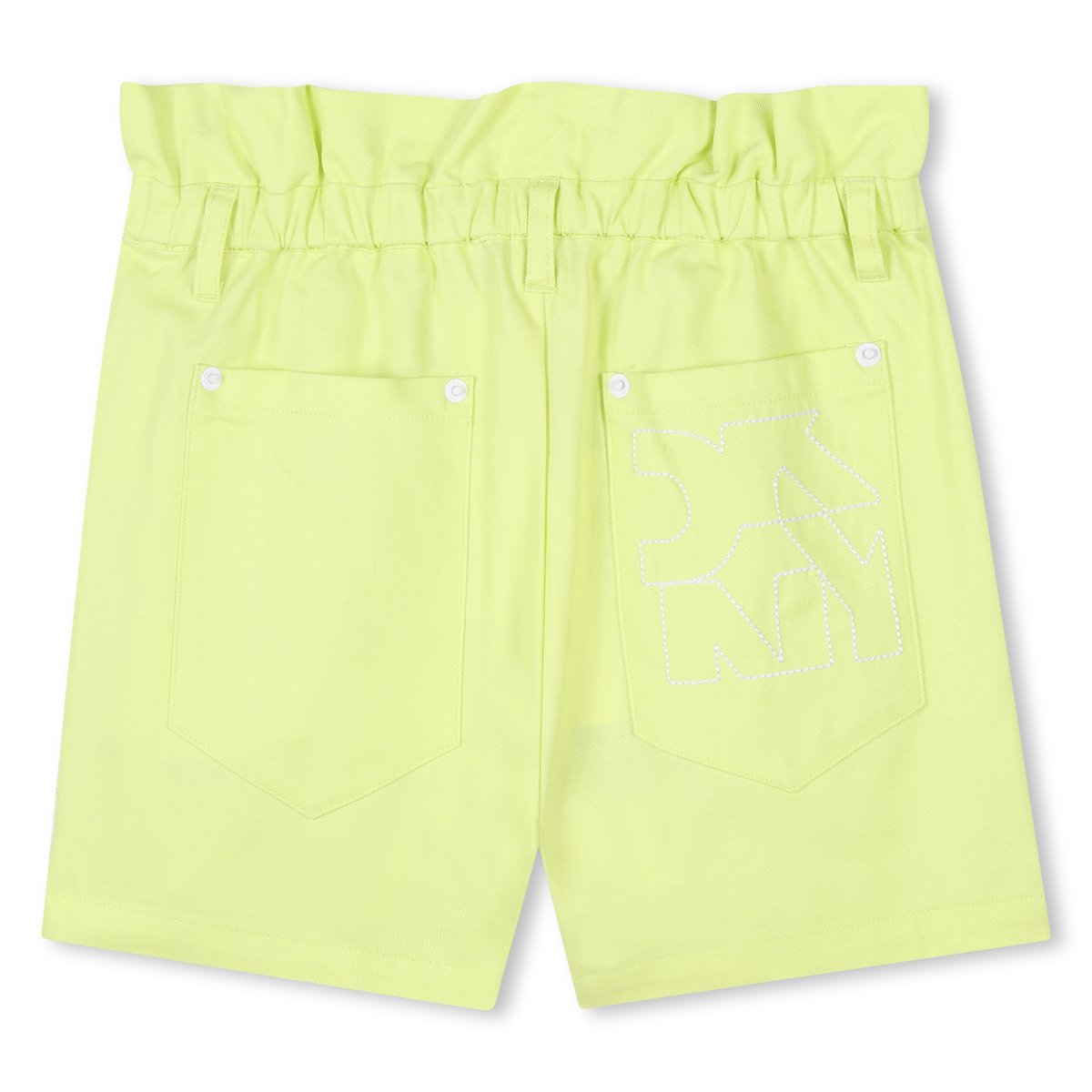 Short en coton et en lin citrus, DKNY