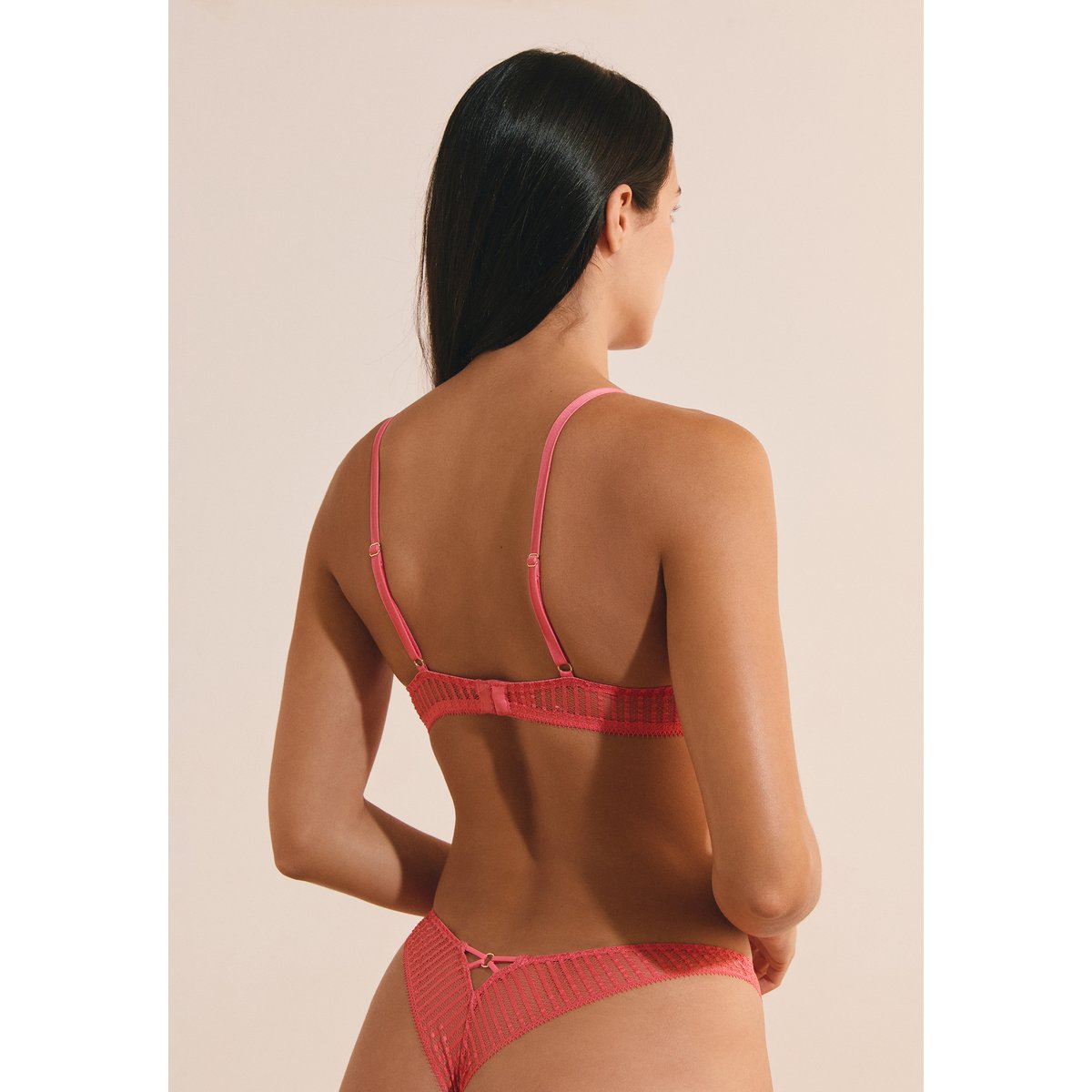 Tanga en dentelle OASIS grenadine, ETAM