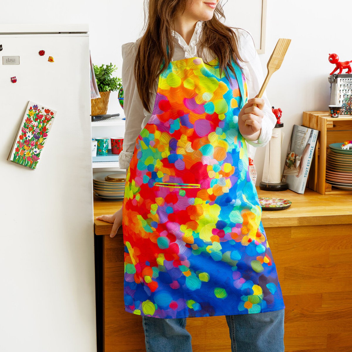 Tablier avec poche Le goût des couleurs palette, PYLONES