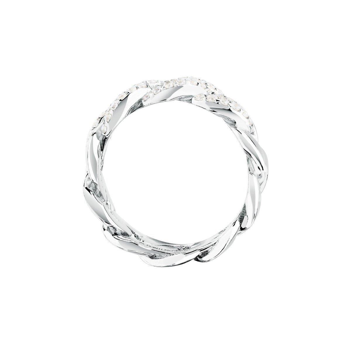 Bague TRAME argent, MORELLATO