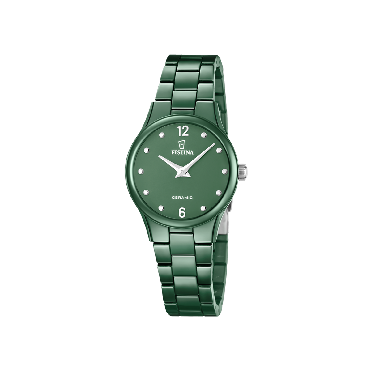Montre Analogique  CERAMIC vert vert vert, FESTINA
