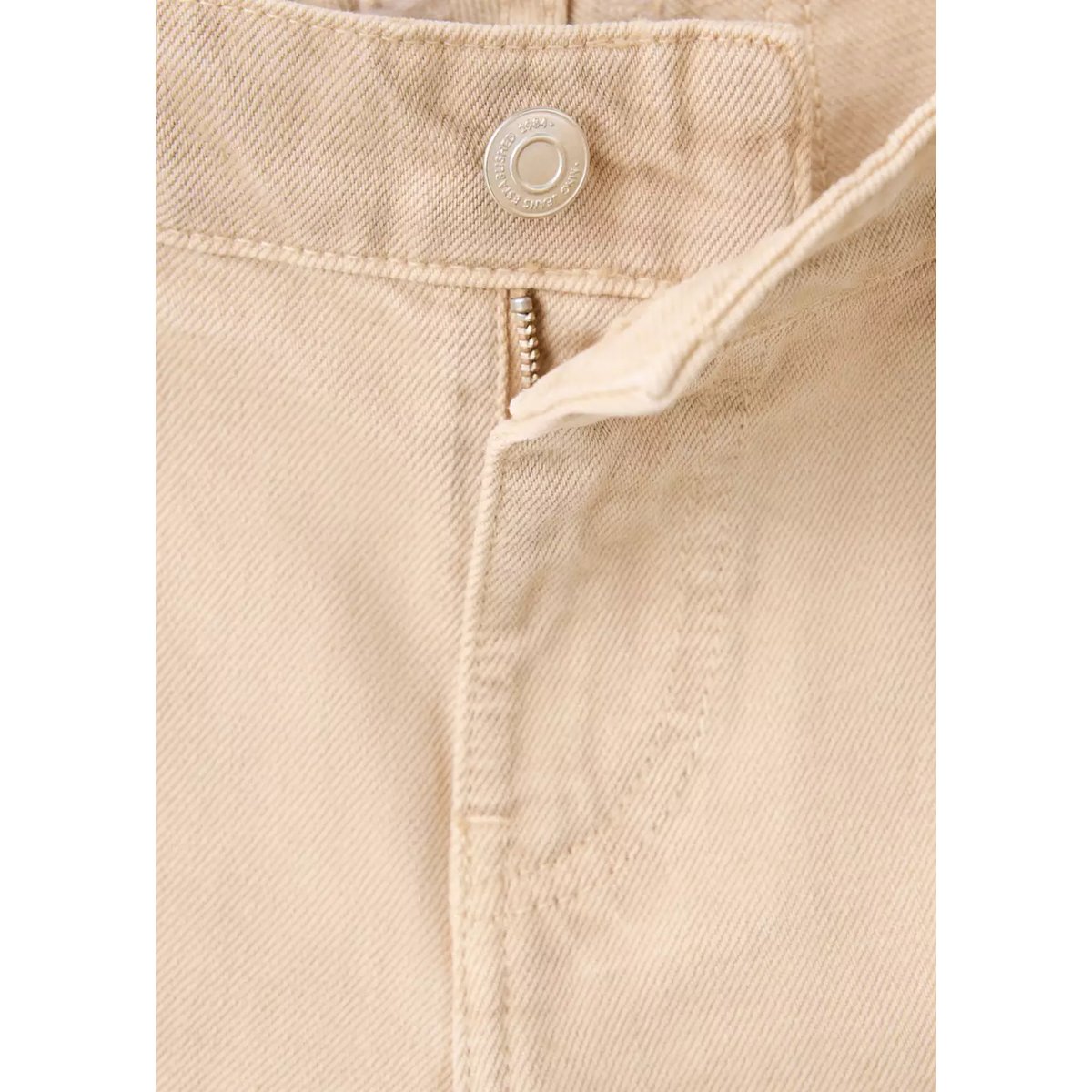 Jean droit taille basse sable, MANGO