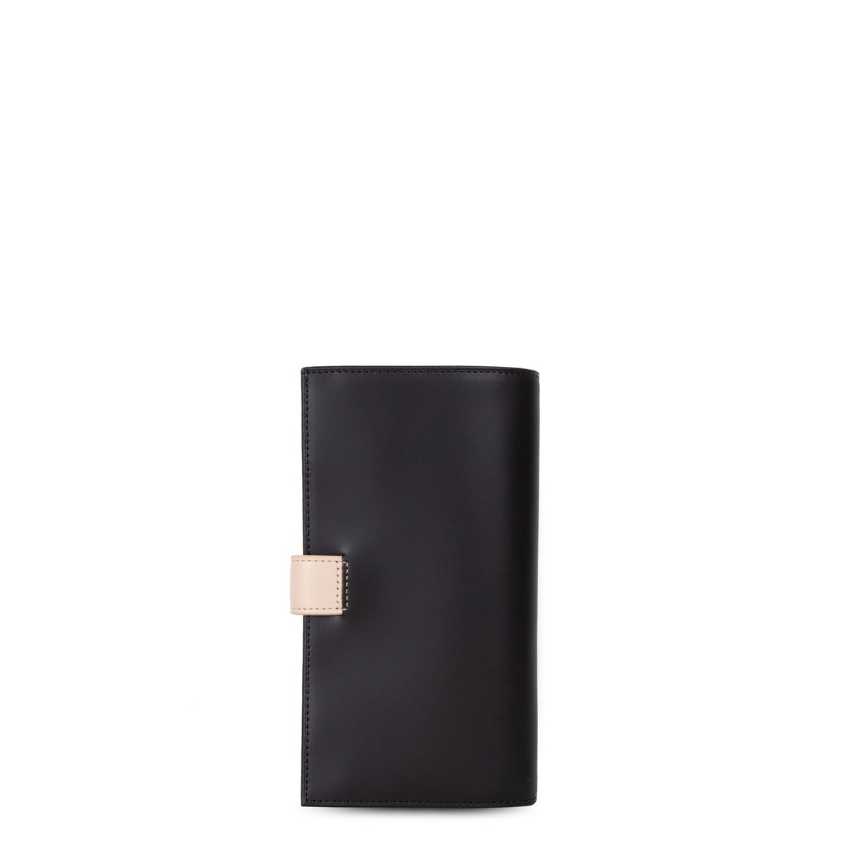 Porte-chéquier SMOOTH noir - nude clair - nude foncé, LANCASTER