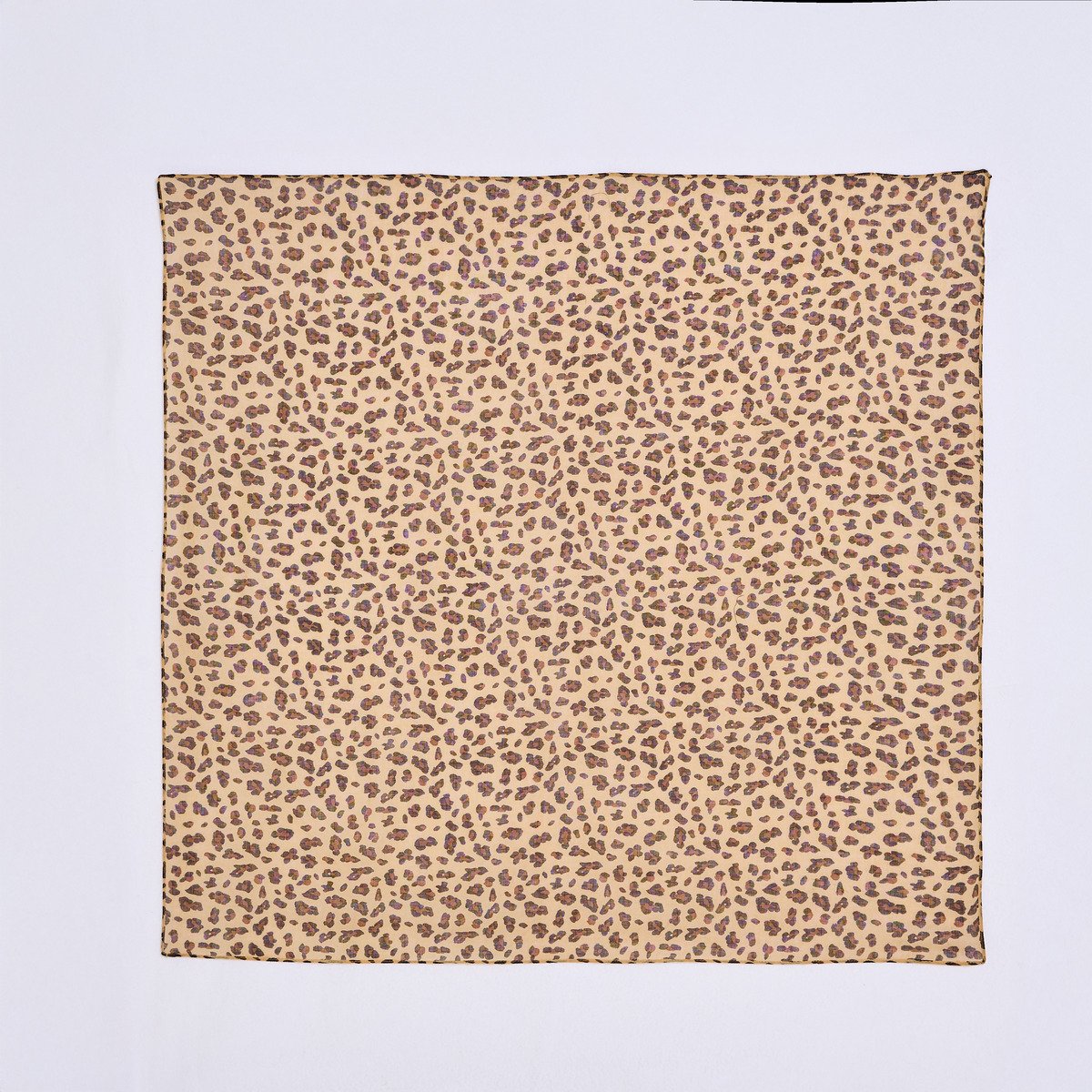 Étole motif animalier beige, GRAIN DE MALICE