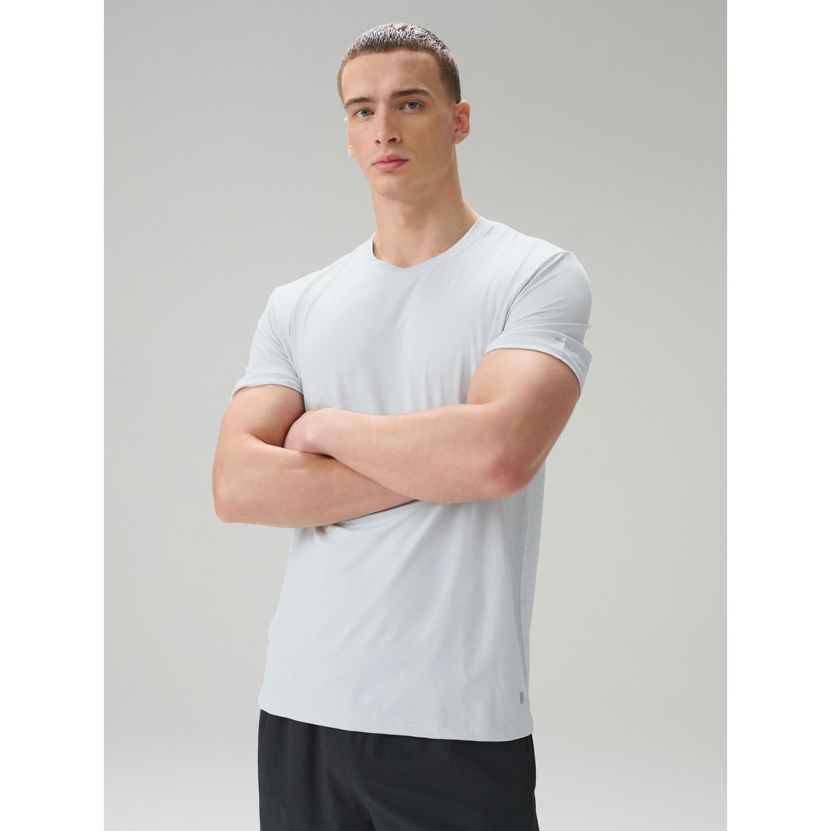 T-shirt de sport texturé active, lot 3 gris ardoise, NEXT
