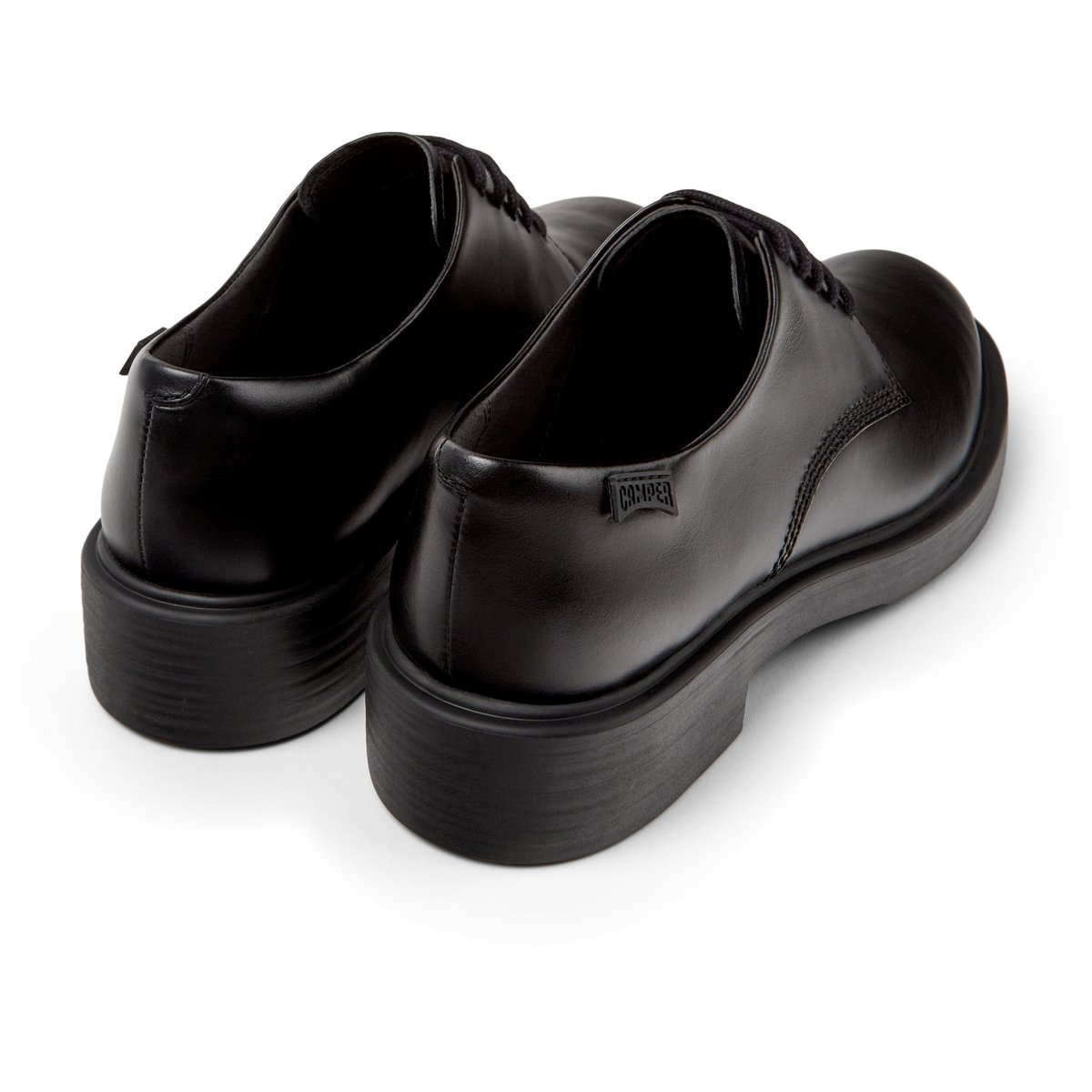 Derbies Dean cuir noir, CAMPER
