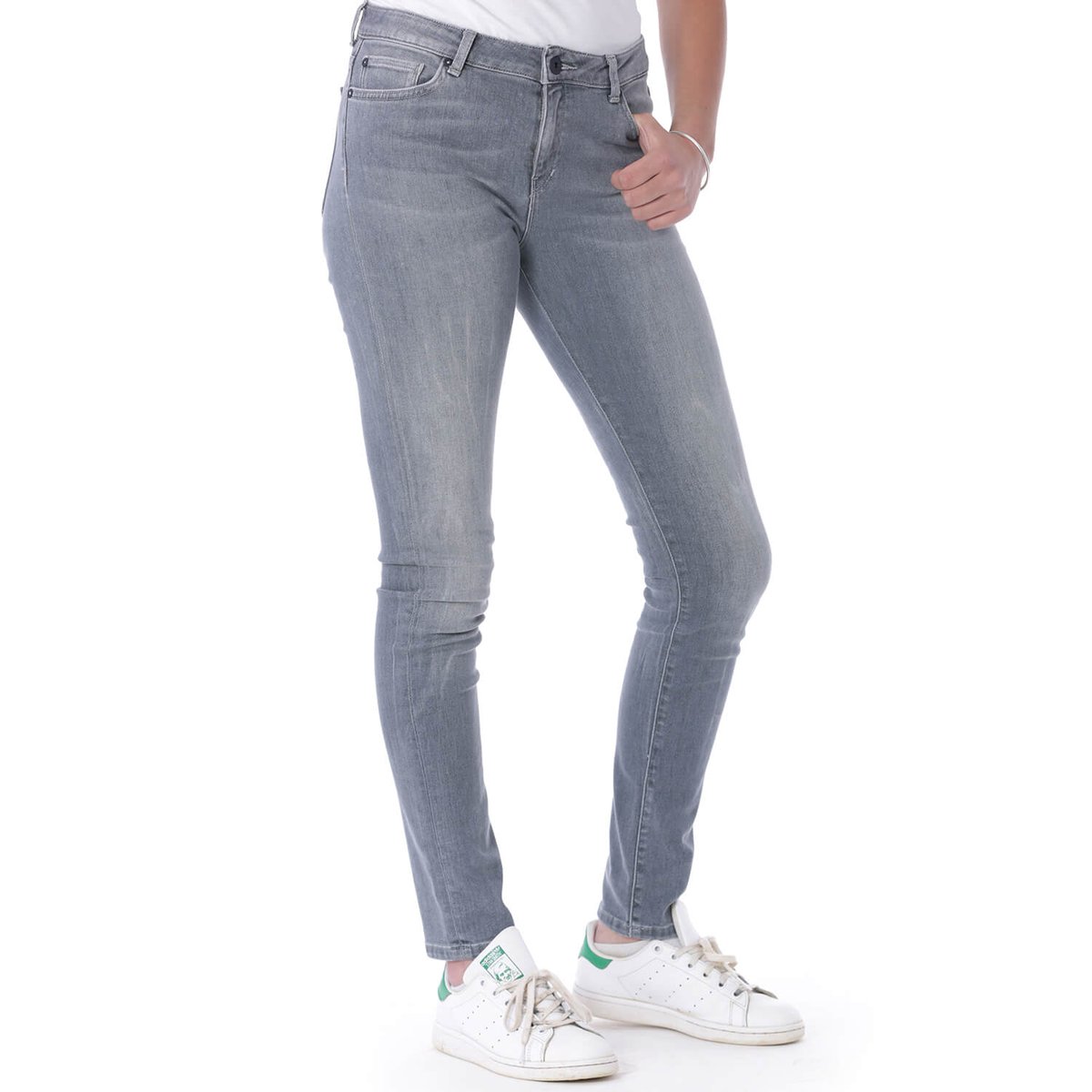 Jean coupe slim LIGHT gris, SHILTON