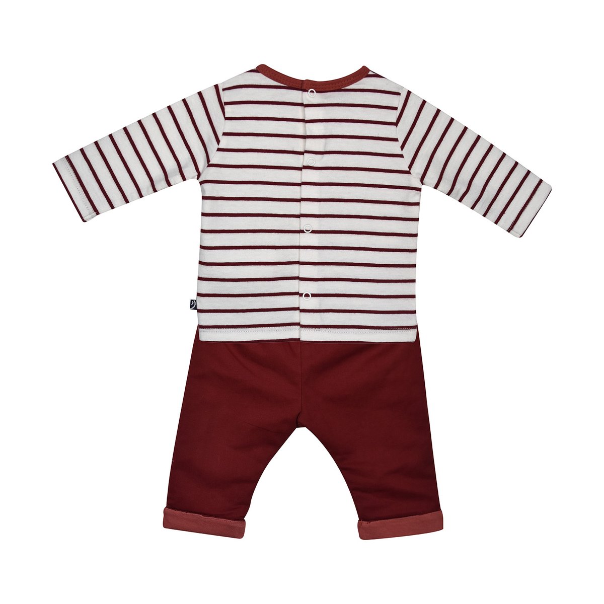 Tee shirt pantalon chaussettes fred rouge, SUCRE D'ORGE