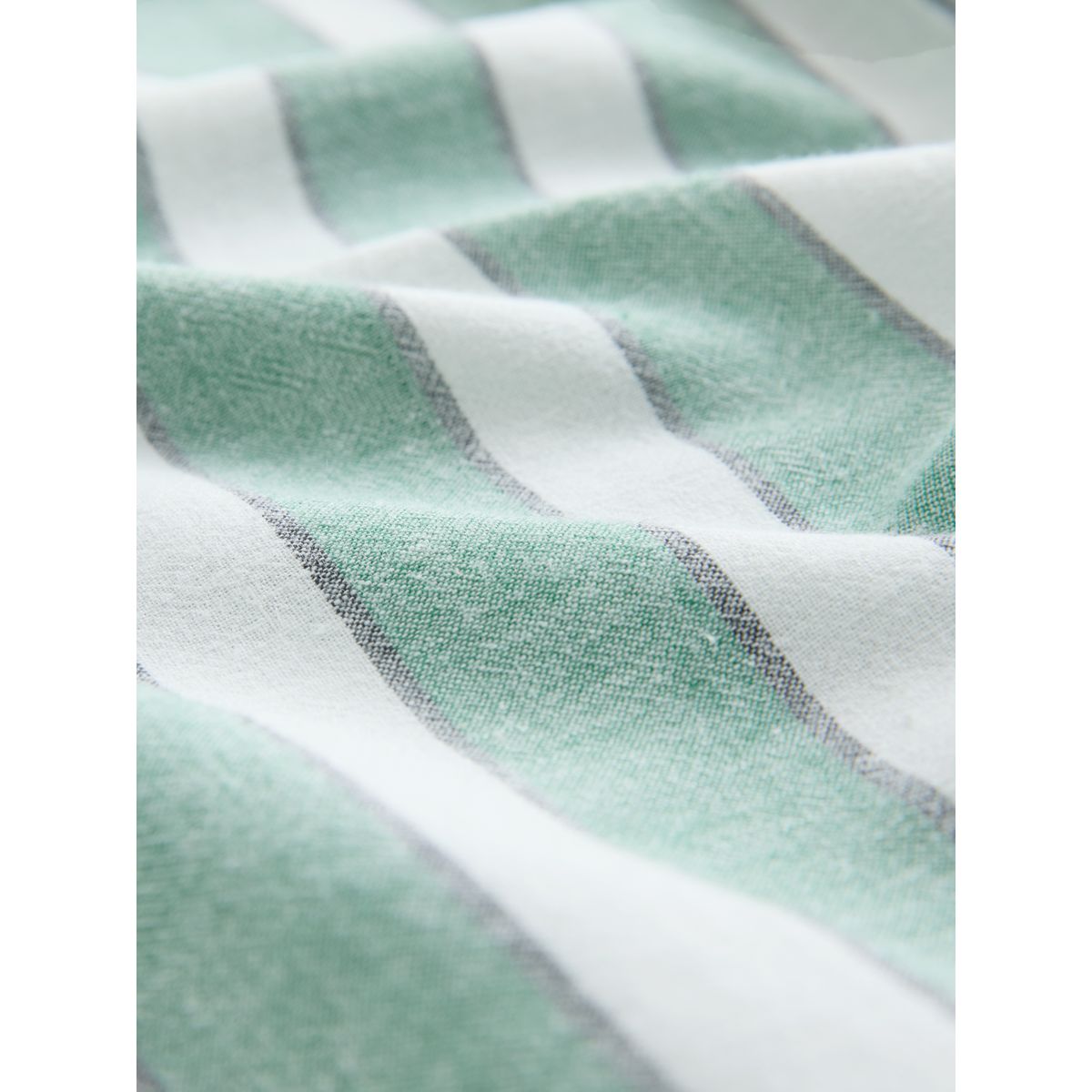Chemise d’été en mélangé vert/blanc, NEXT