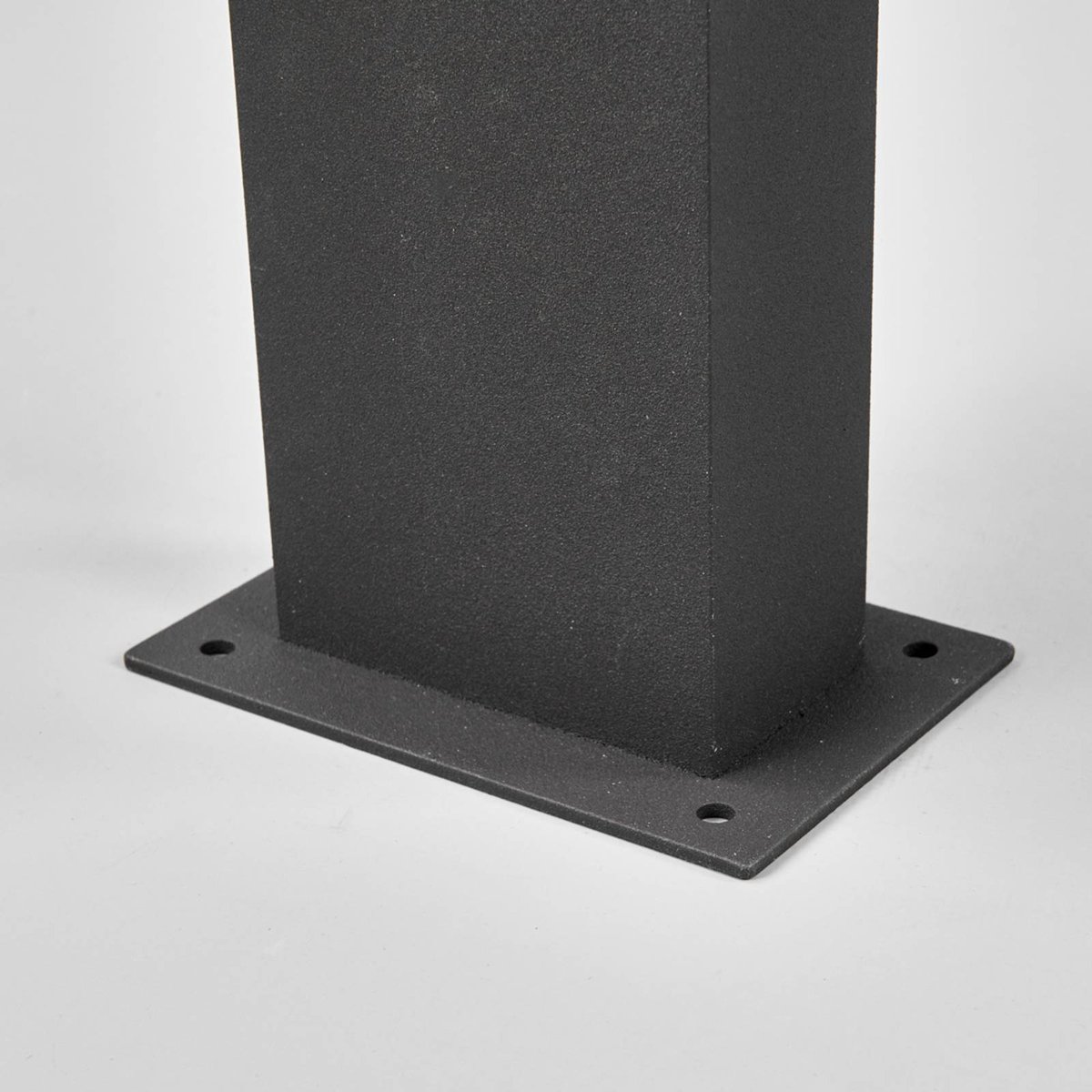Luminaire extérieur en aluminium moderneLED gris graphite, blanc transparent, LUCANDE