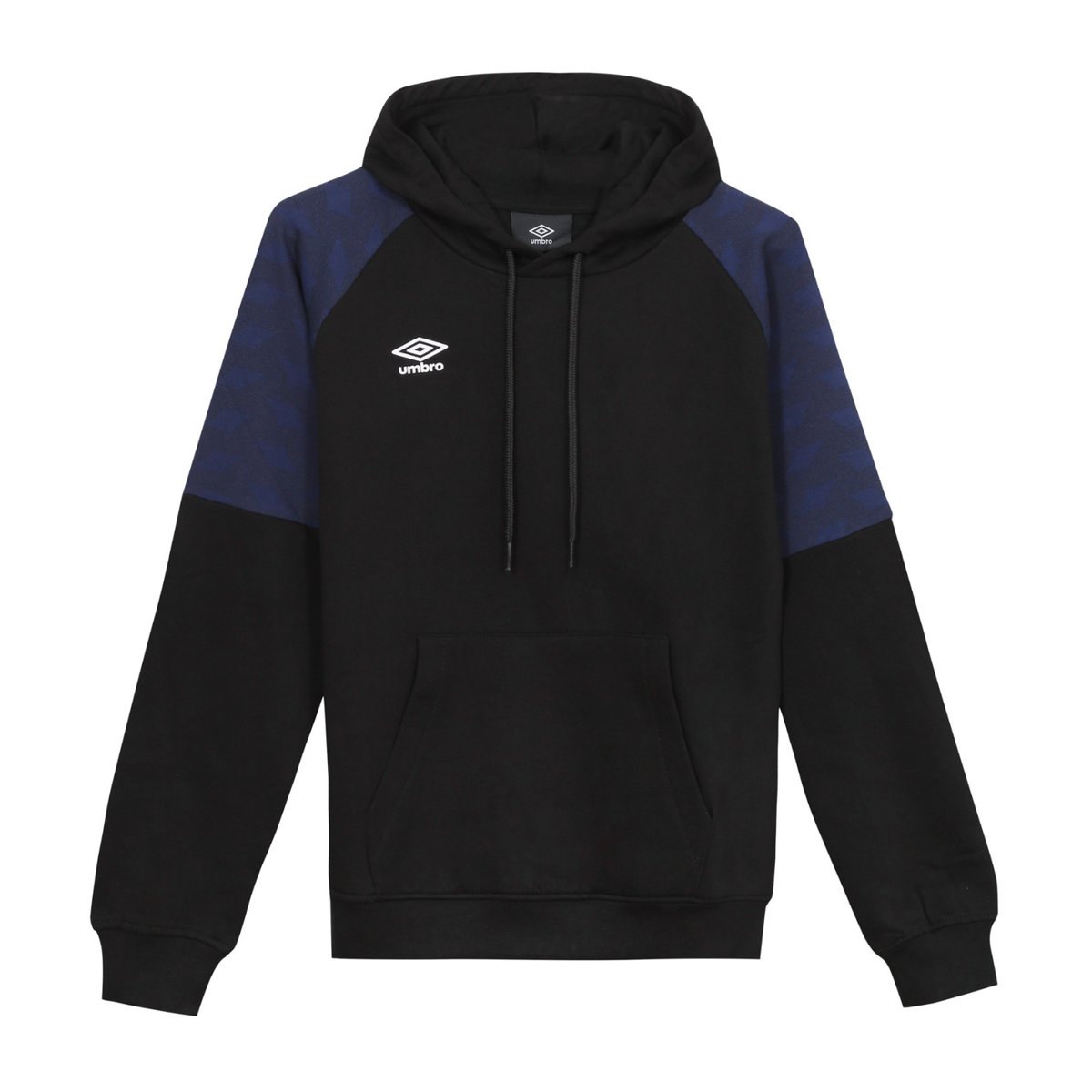 Sweat à Capuche Zippé bleu marine/noir/blanc, UMBRO