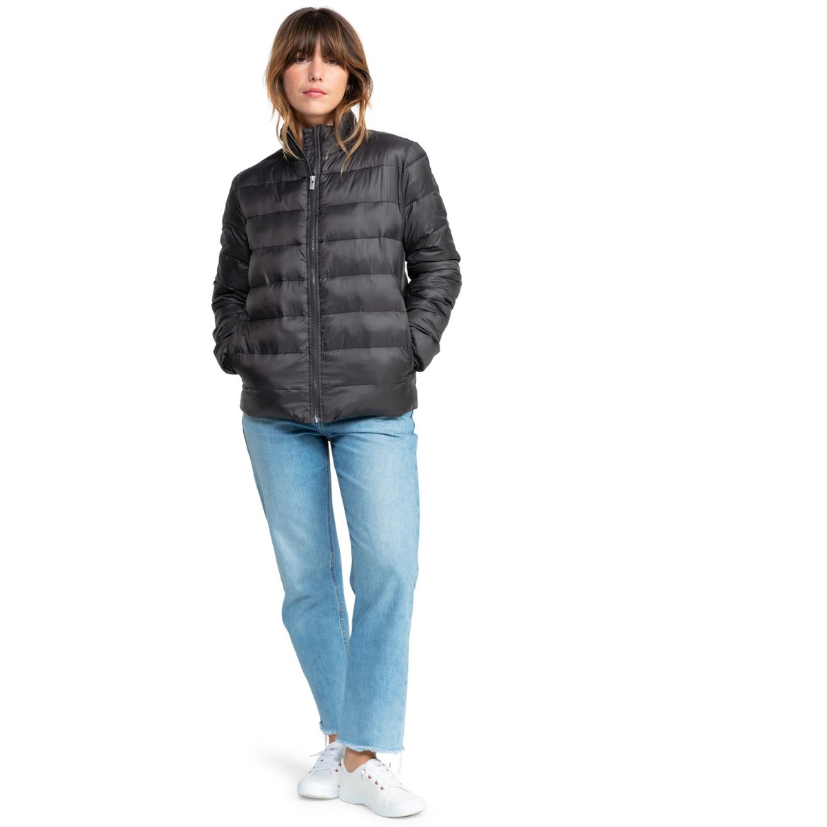 Veste matelassée WIND BLISS 2024. noir phantom, ROXY