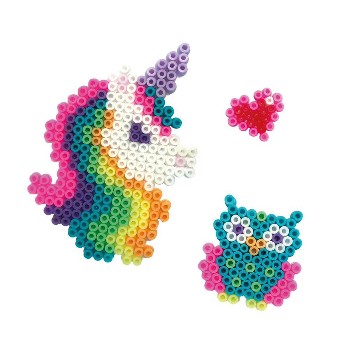 Brinquedo "Missangas - Balde Trendy", SES multicolor, SES