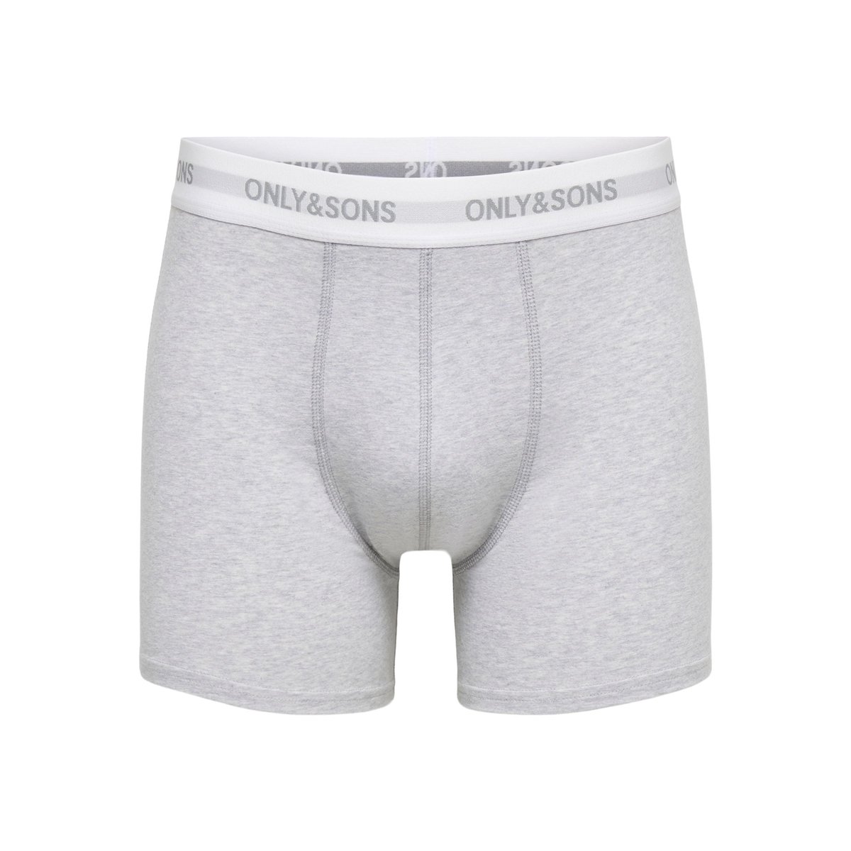 Boxers grise - light grey melange 1, ONLY & SONS
