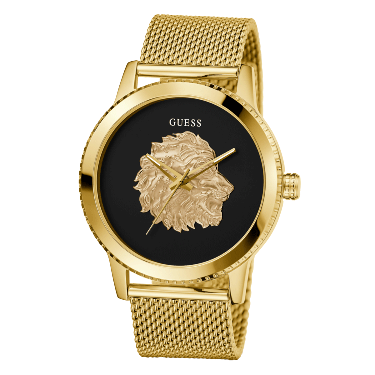 Montre Analogique MENS TREND doré noir doré, GUESS