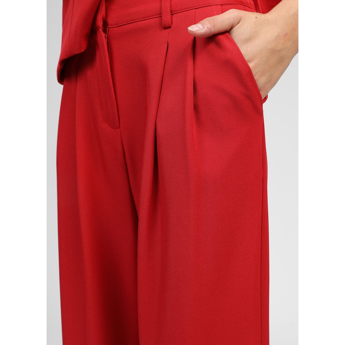 Pantalon PHELISE rouge, AN'GE