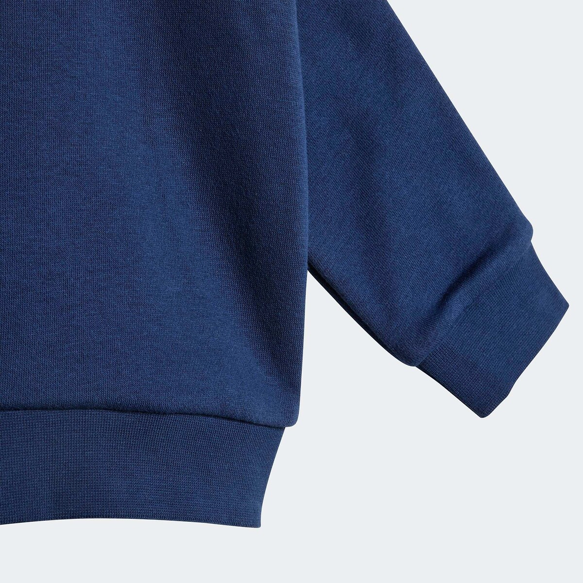 Set composto da felpa con collo rotondo in felpa e pantaloni in denim denim blu  , adidas Originals