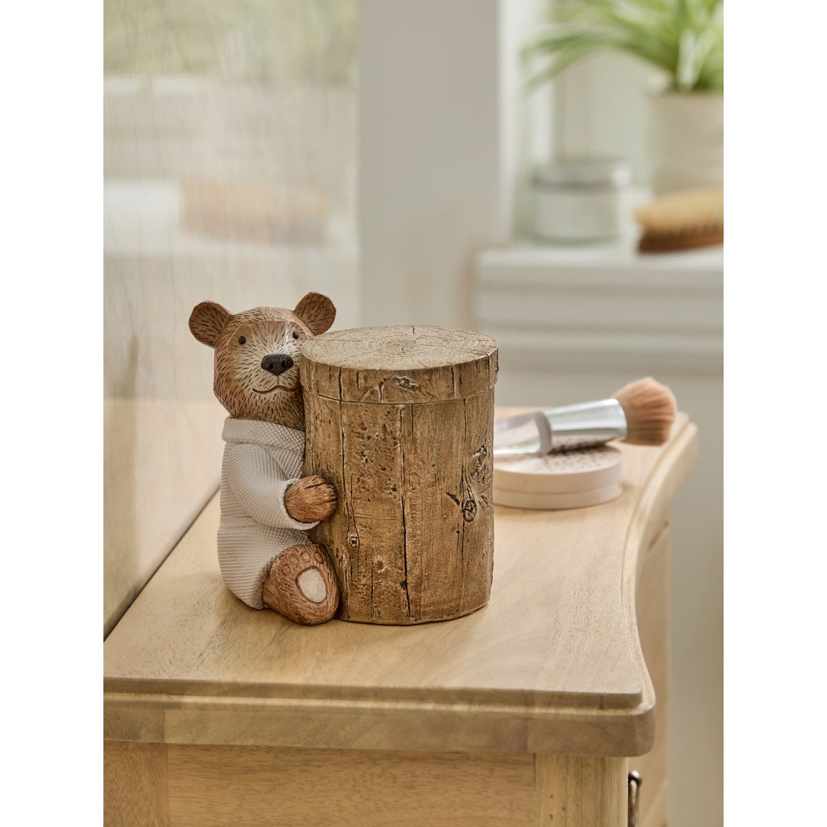 Pot de rangement spa bertie bear naturel, NEXT
