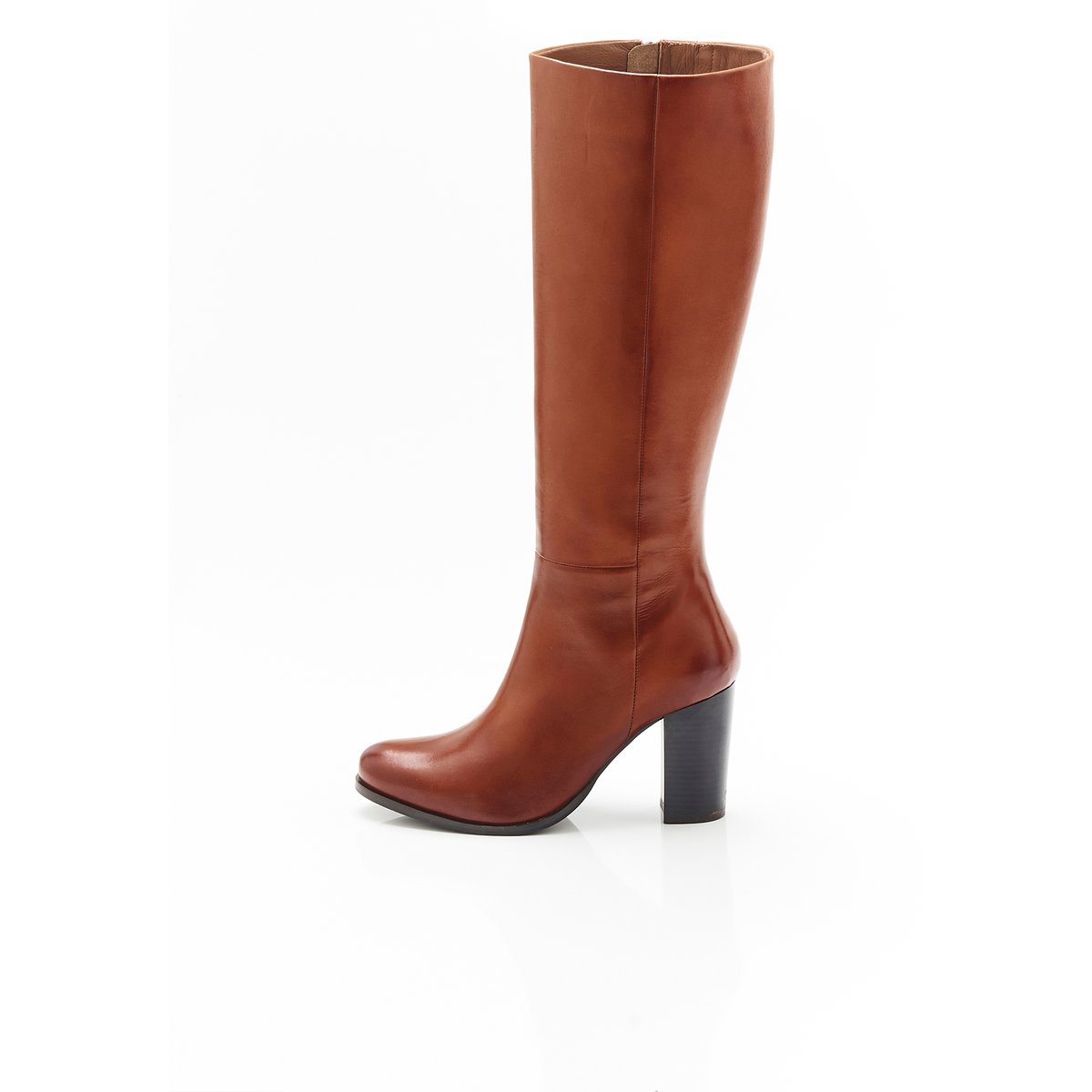 Bottes hautes marron caramel, DAMART
