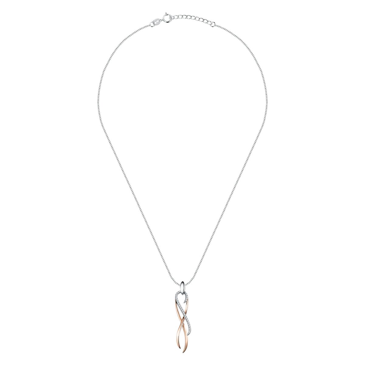Collier en argent 925 ROSALINE argent, BLUESPIRIT
