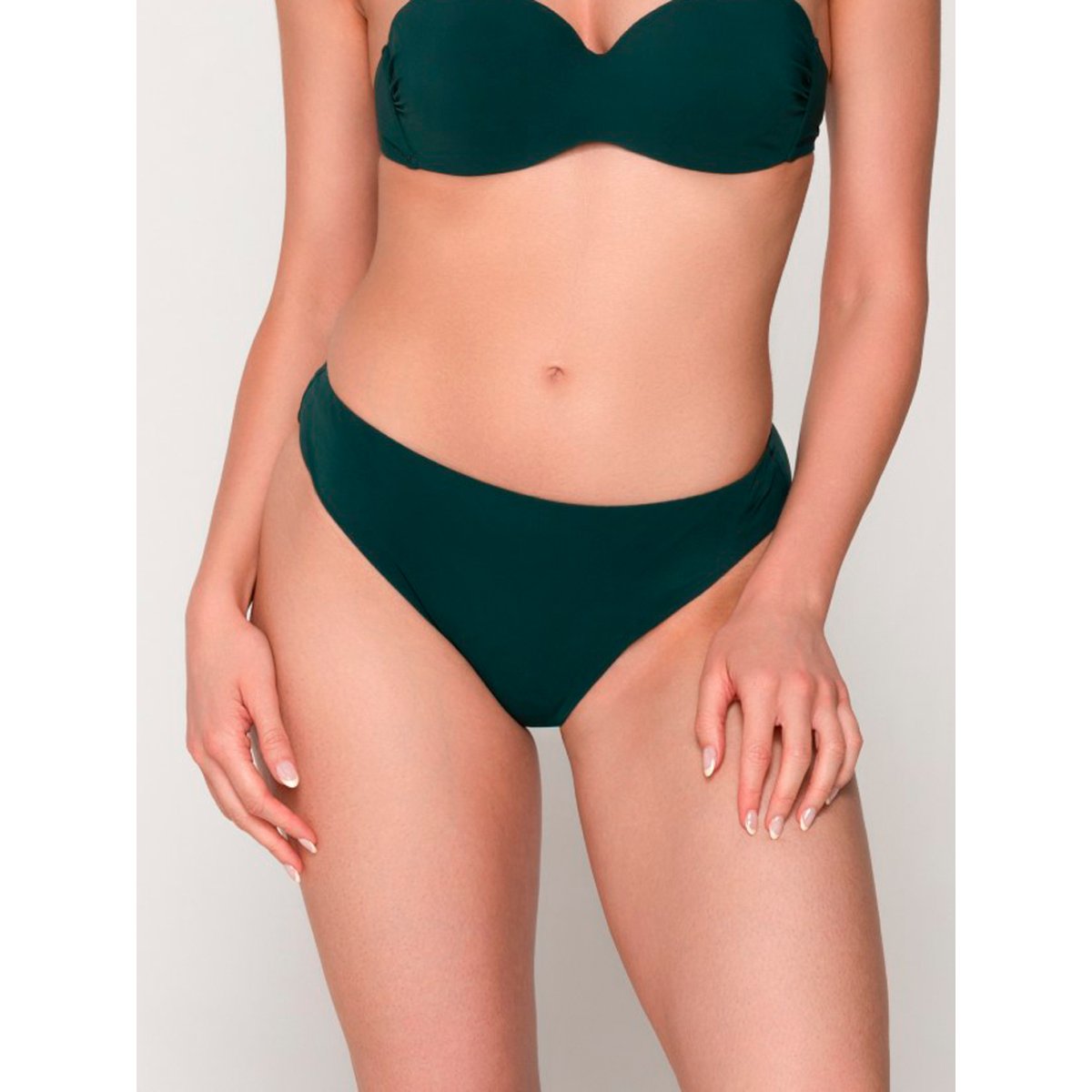 Bas maillot slip de bain 5cm BLUE SENSE vert, LUNA SPLENDIDA