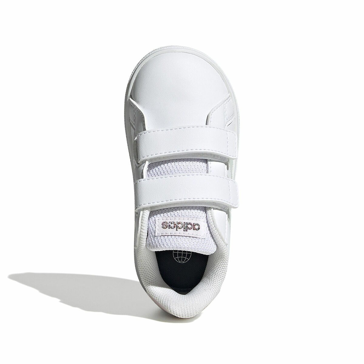 Baskets Grand Court 2.0 blanc/rose irisé, ADIDAS SPORTSWEAR