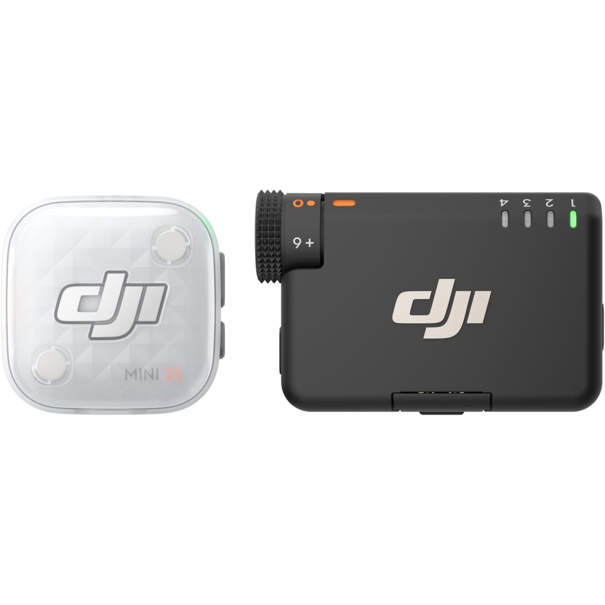 Micro cravate sans fil Mic Mini 2S (1 TX + 1 RX) couleur unique, DJI