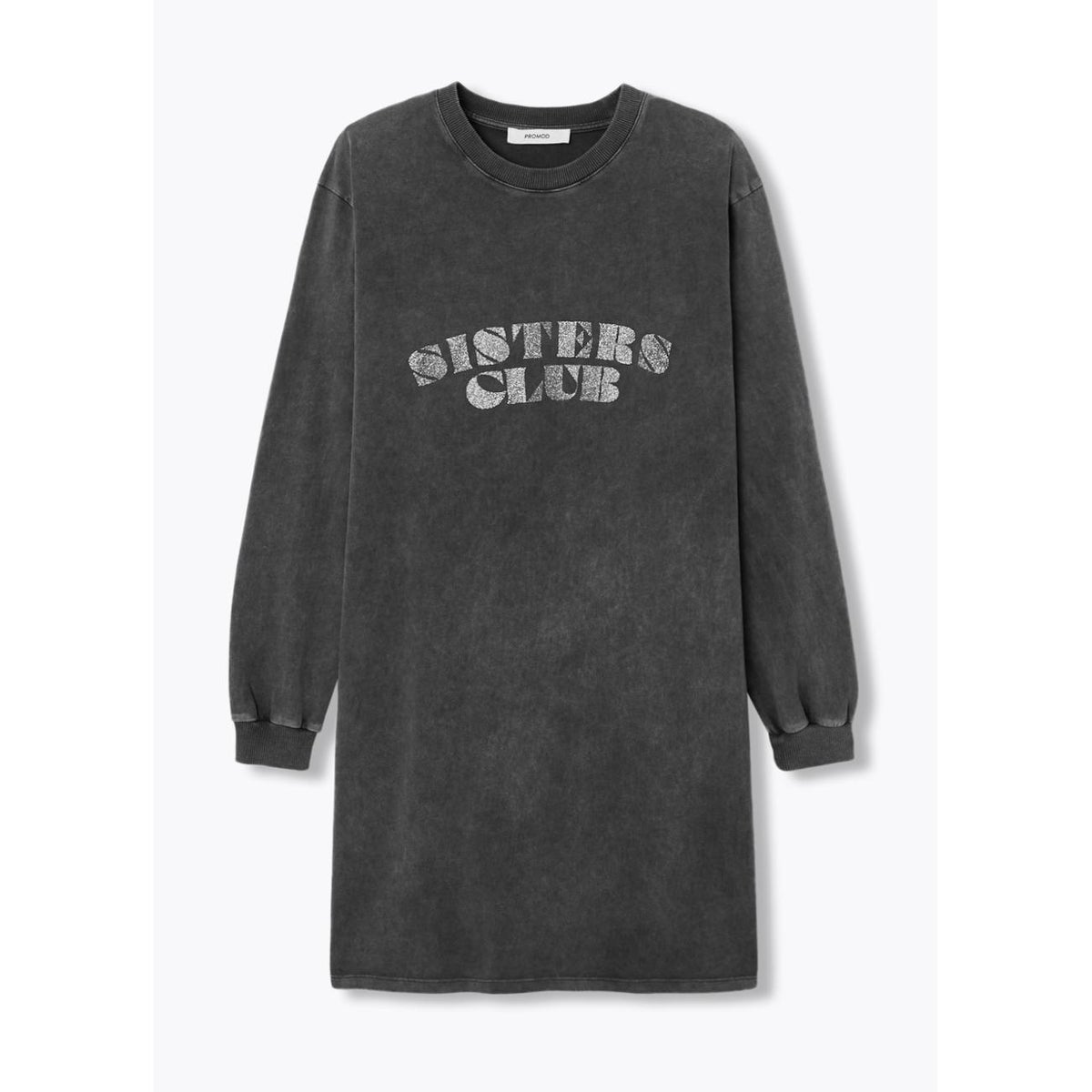 Robe en jersey Sisters Club gris, PROMOD