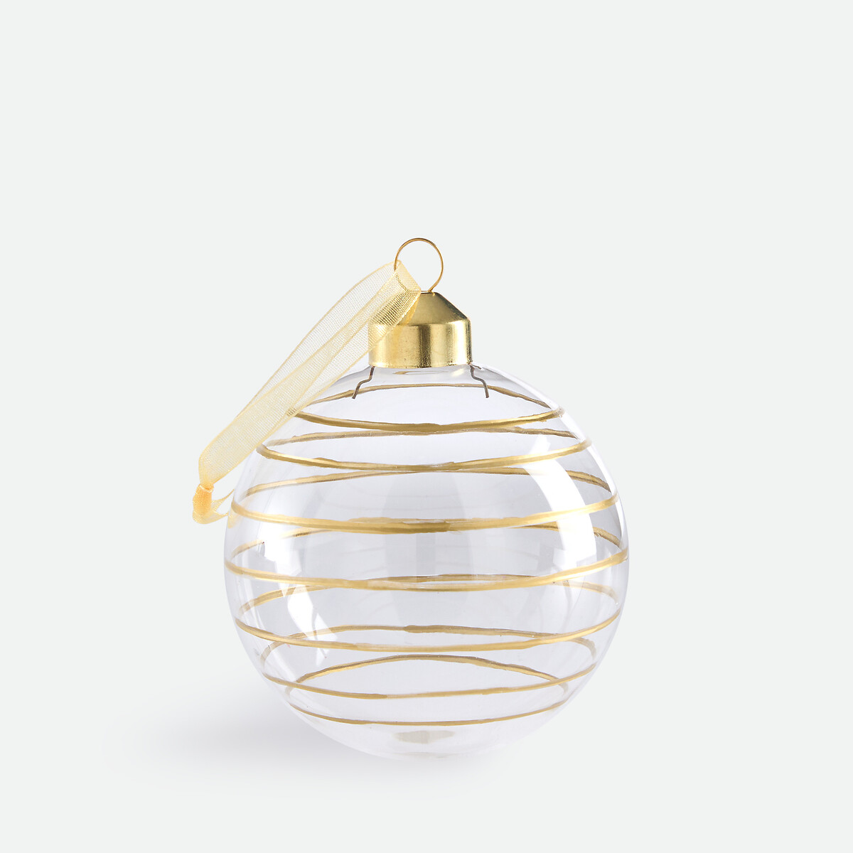 Coffret de 24 boules de Noël en verre, CASPAR transparent, LA REDOUTE INTERIEURS