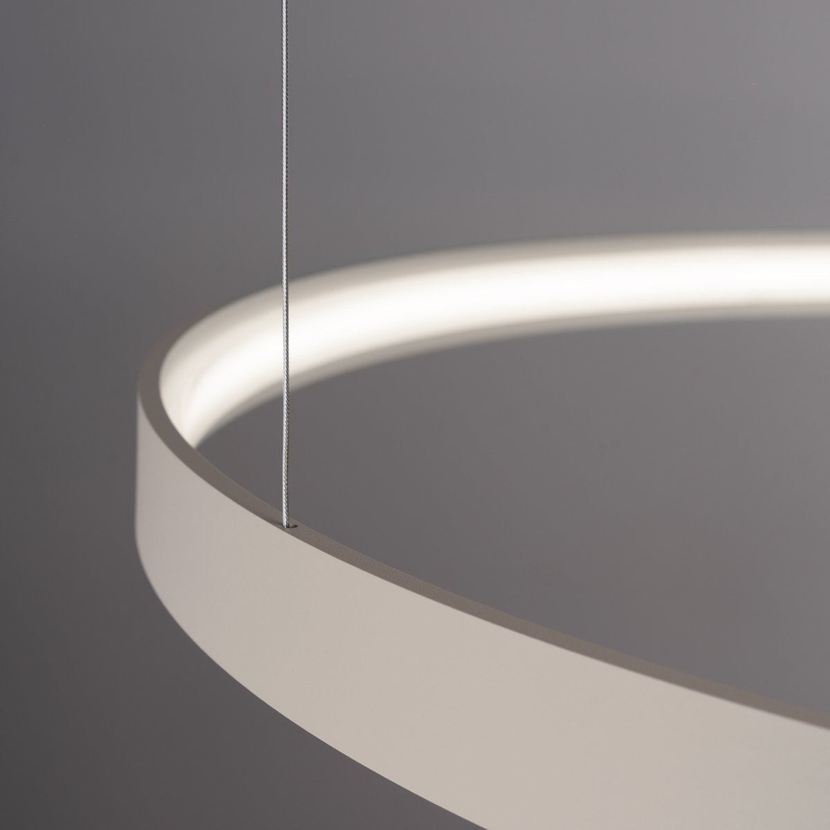 Lustre Aluminium Beige LED 2 Rio beige, EDEN