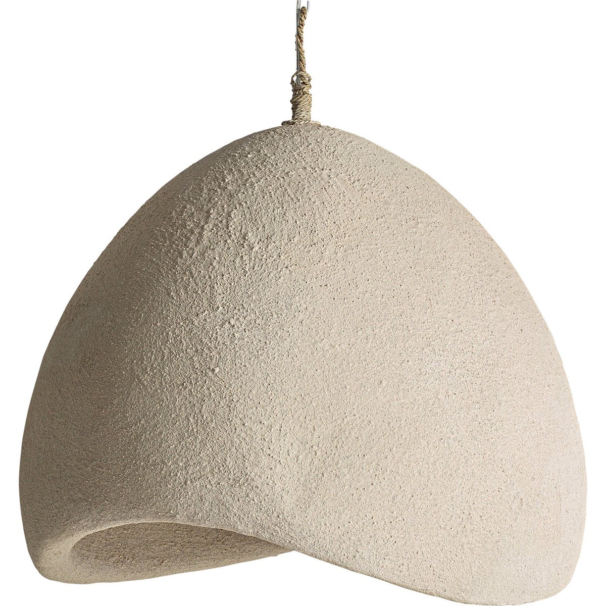 Lustre suspendu contemporain, Format carré blanc cassé contemporain, RECOLLECTION