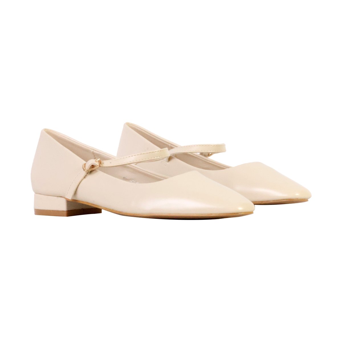 Escarpin Talon à Brides beige, ENZA NUCCI
