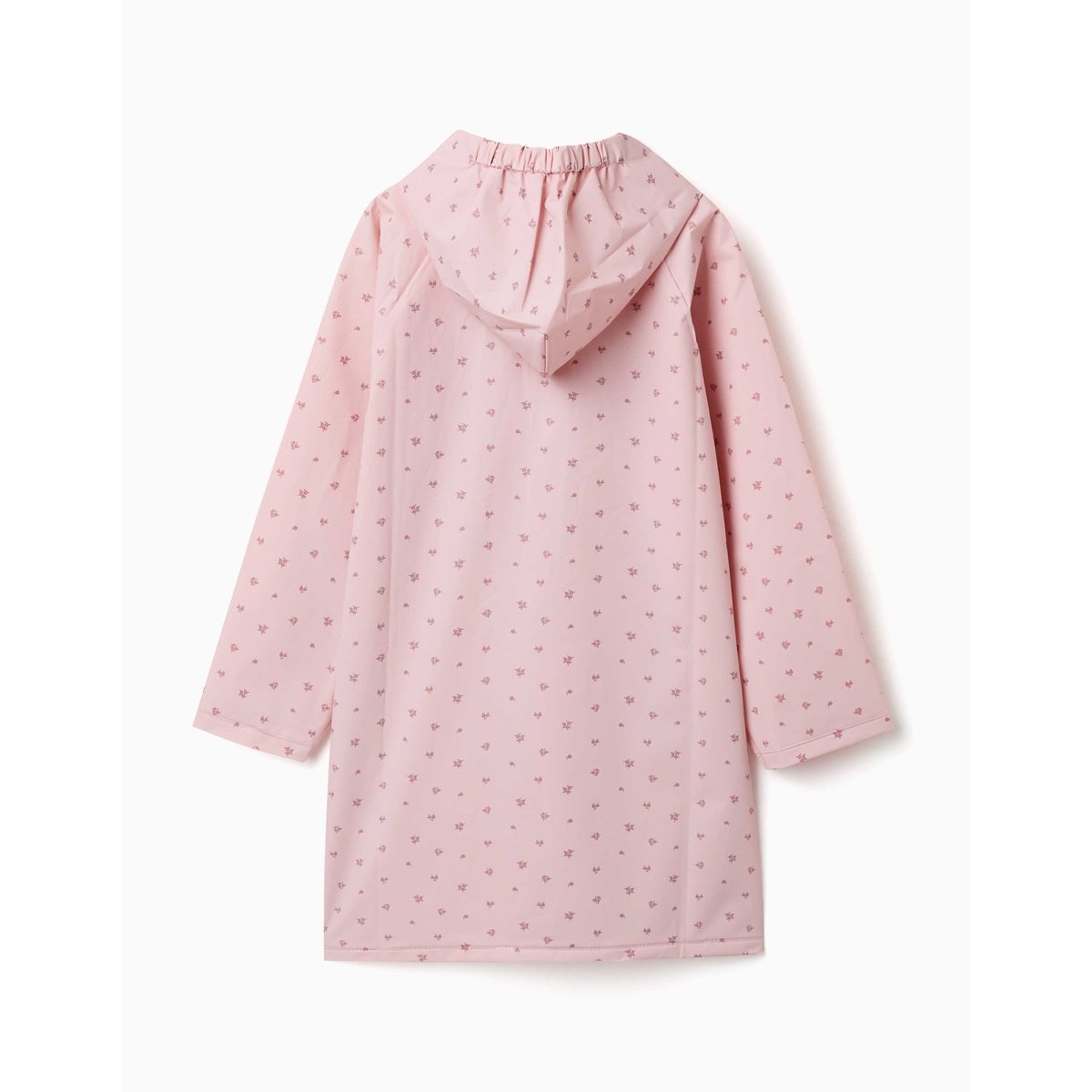 Cape de pluie avec capuche et imprimé floral rose clair, ZIPPY