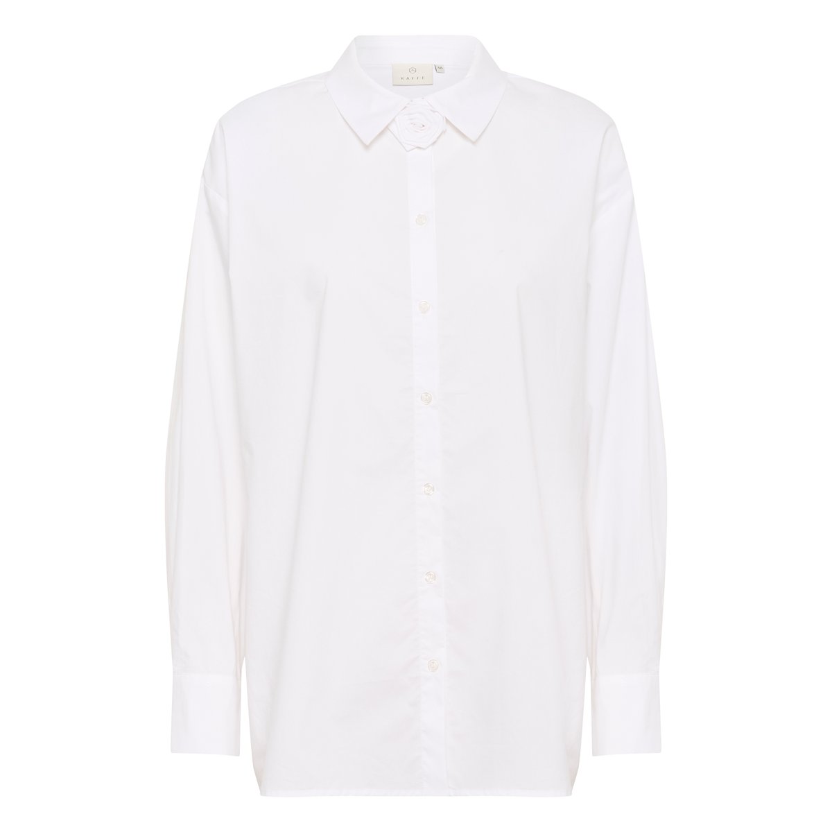 Chemise à manches longues blanc optical white, KAFFE
