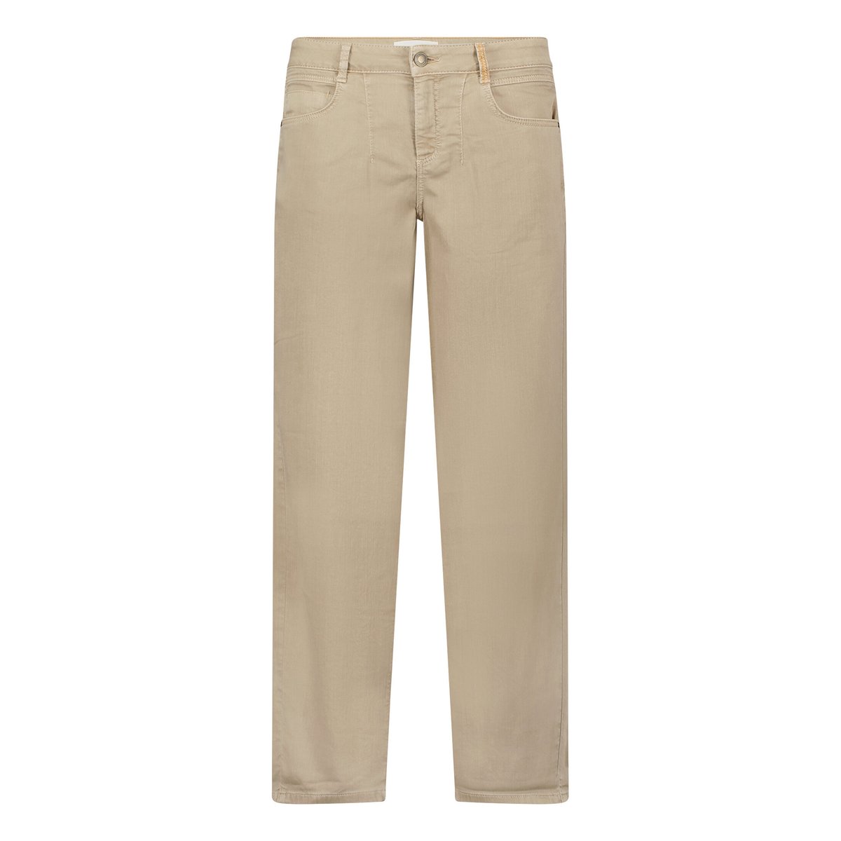 Jean d'aspect usé à effet délavé dark beige denim, CARTOON