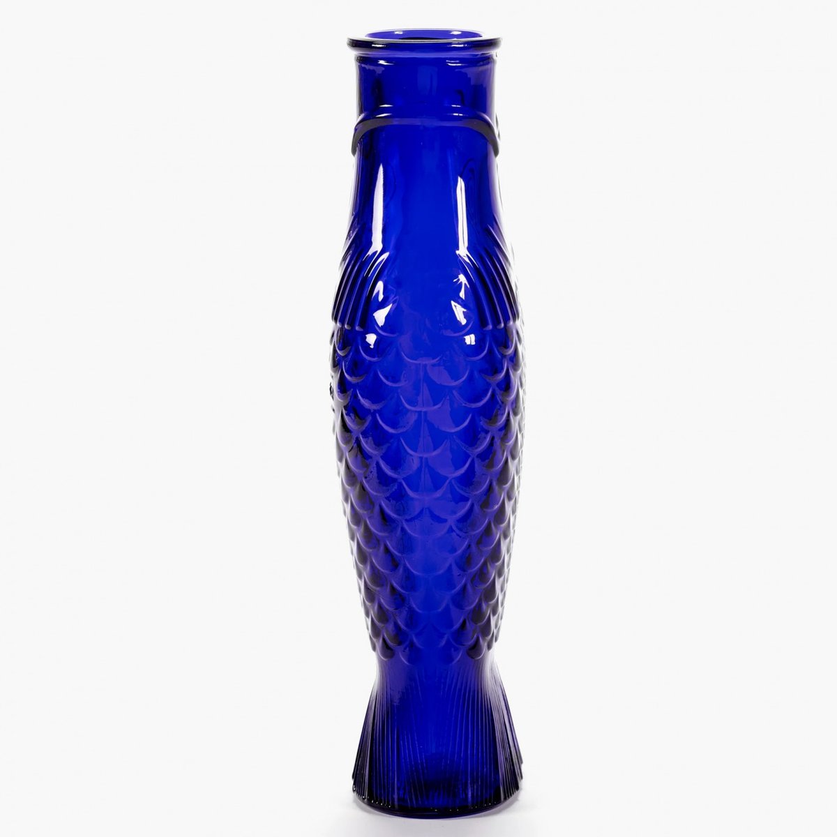 Carafe en verre Fish vert, SERAX