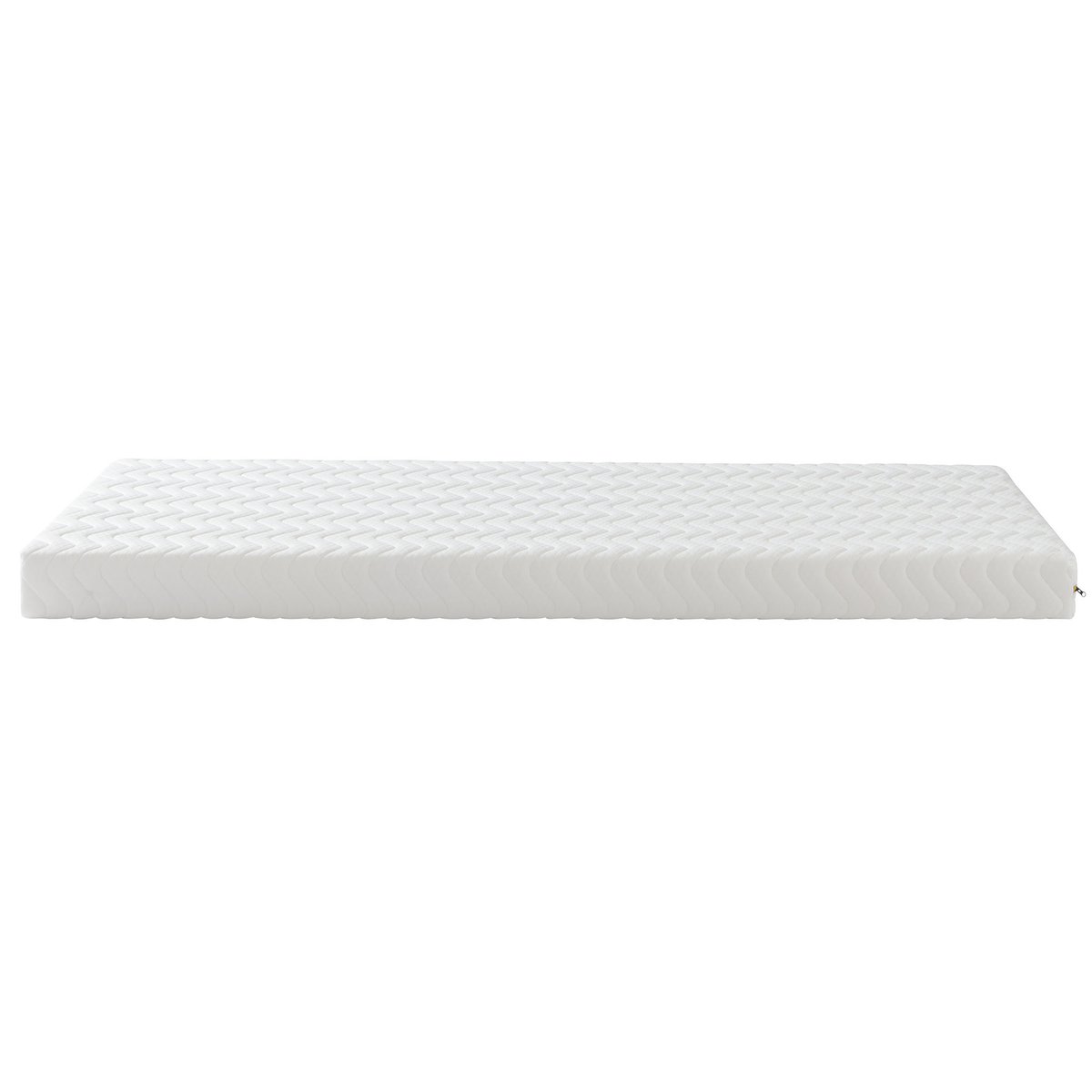 Ensemble matelas mousse, sommier et pieds Aurore 200 blanc, SOMEO