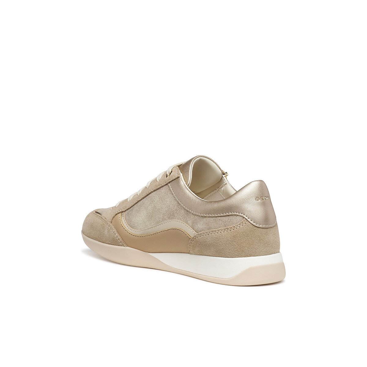 Baskets respirantes zippées, MARYEMY taupe, GEOX