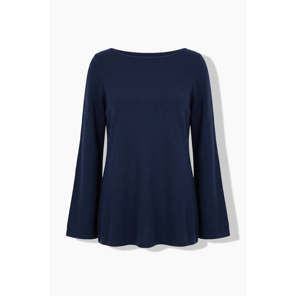 Blouse d’une très grande douceur marine, ULLA POPKEN