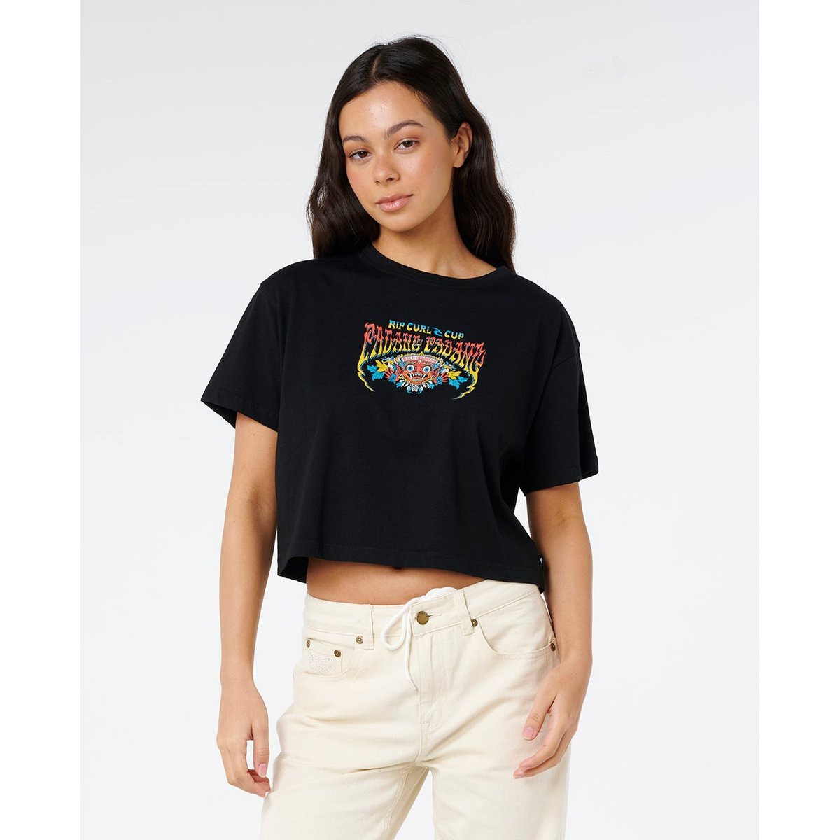 T-shirt court Bonnet Padang 26 noir, RIP CURL