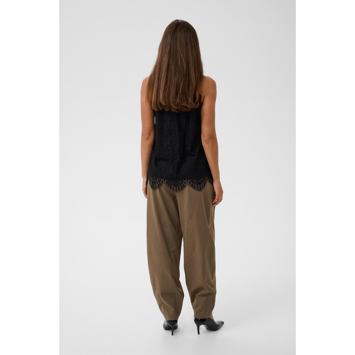 Blouse sans manches noir black, CULTURE