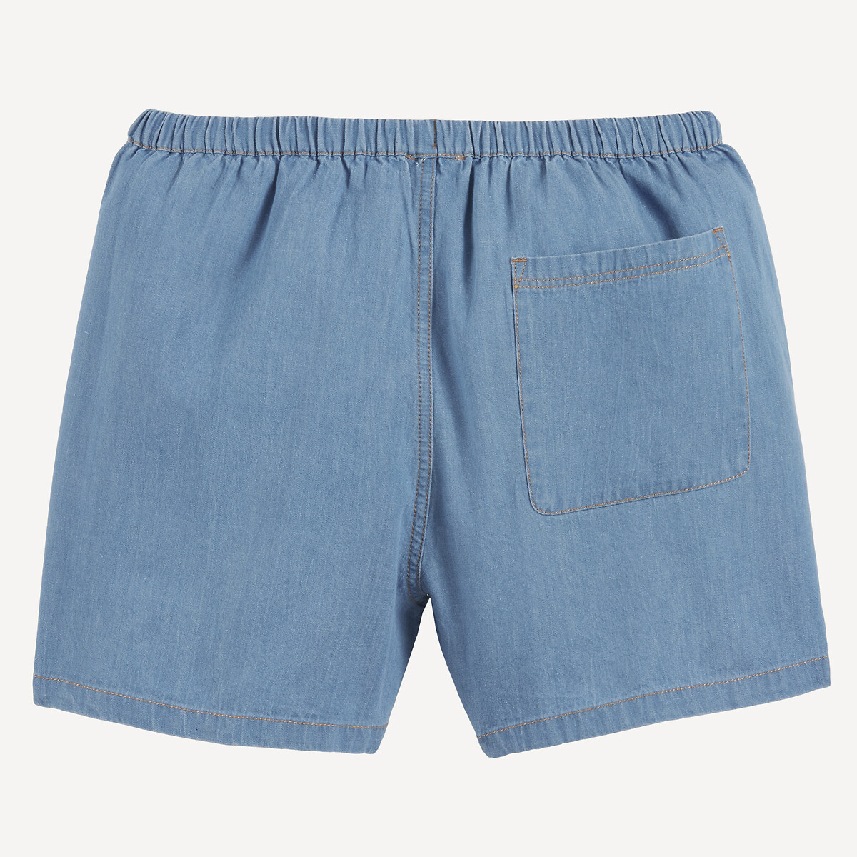 Short en denim léger denim double stone, LA REDOUTE COLLECTIONS